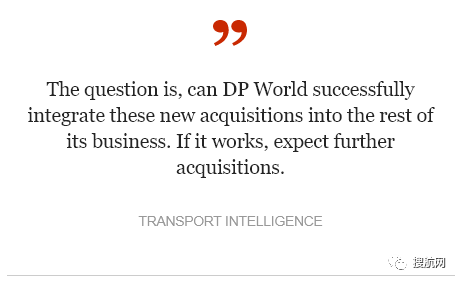 德迅宣布收購一家貨運代理；DP World朝物流領(lǐng)域又進(jìn)一步