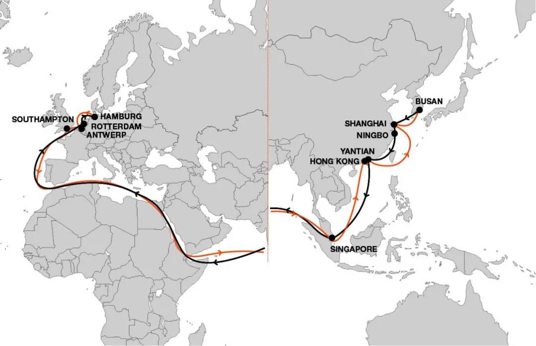 歐洲最大兩個港口嚴重擁堵！HPL連續(xù)七周暫停掛靠，2M連續(xù)8周跳港！