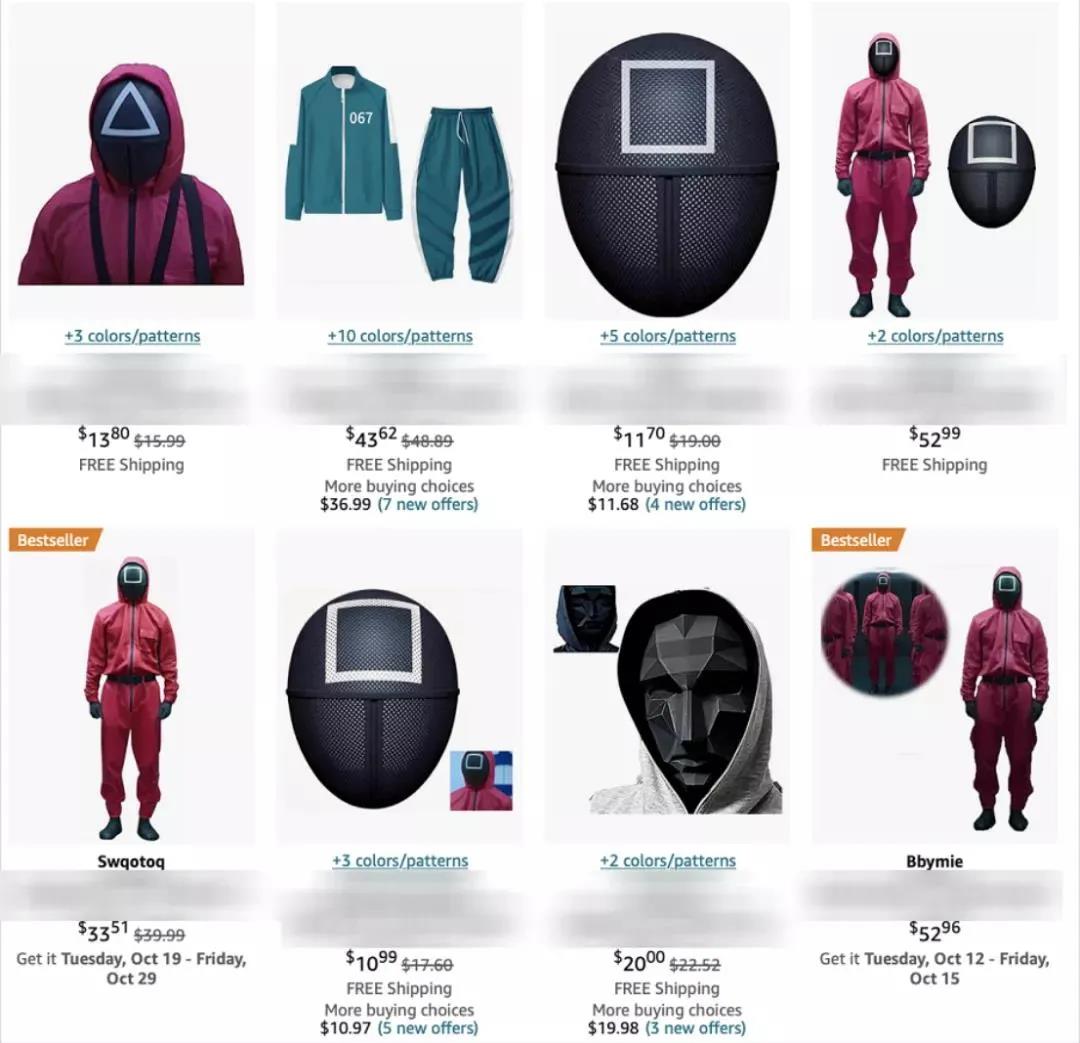 殺瘋了！魷魚游戲侵權(quán)大掃蕩…賣家?guī)资f資金被凍結(jié)，收到上百條侵權(quán)警告！