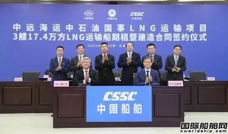 兩家船廠15艘大單！全球LNG船市場將現(xiàn)中國新勢力