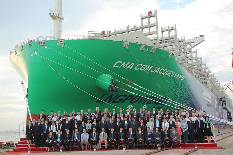 達飛大舉投資美國市場！6艘15000TEU LNG船將投入跨太航線