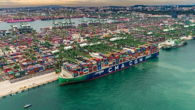 20723TEU！達飛“雅克薩德”輪創(chuàng)下單船貨運量新世界紀錄